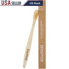 Bamboo Toothbrush Soft Bristles Eco-Friendly Gentle Oral Care Family Pack New
