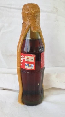 Bouteille Coca-Cola - EXPO92 Séville - Scellée, pleine, verre - Vers° Espagnole - Photo 1/3