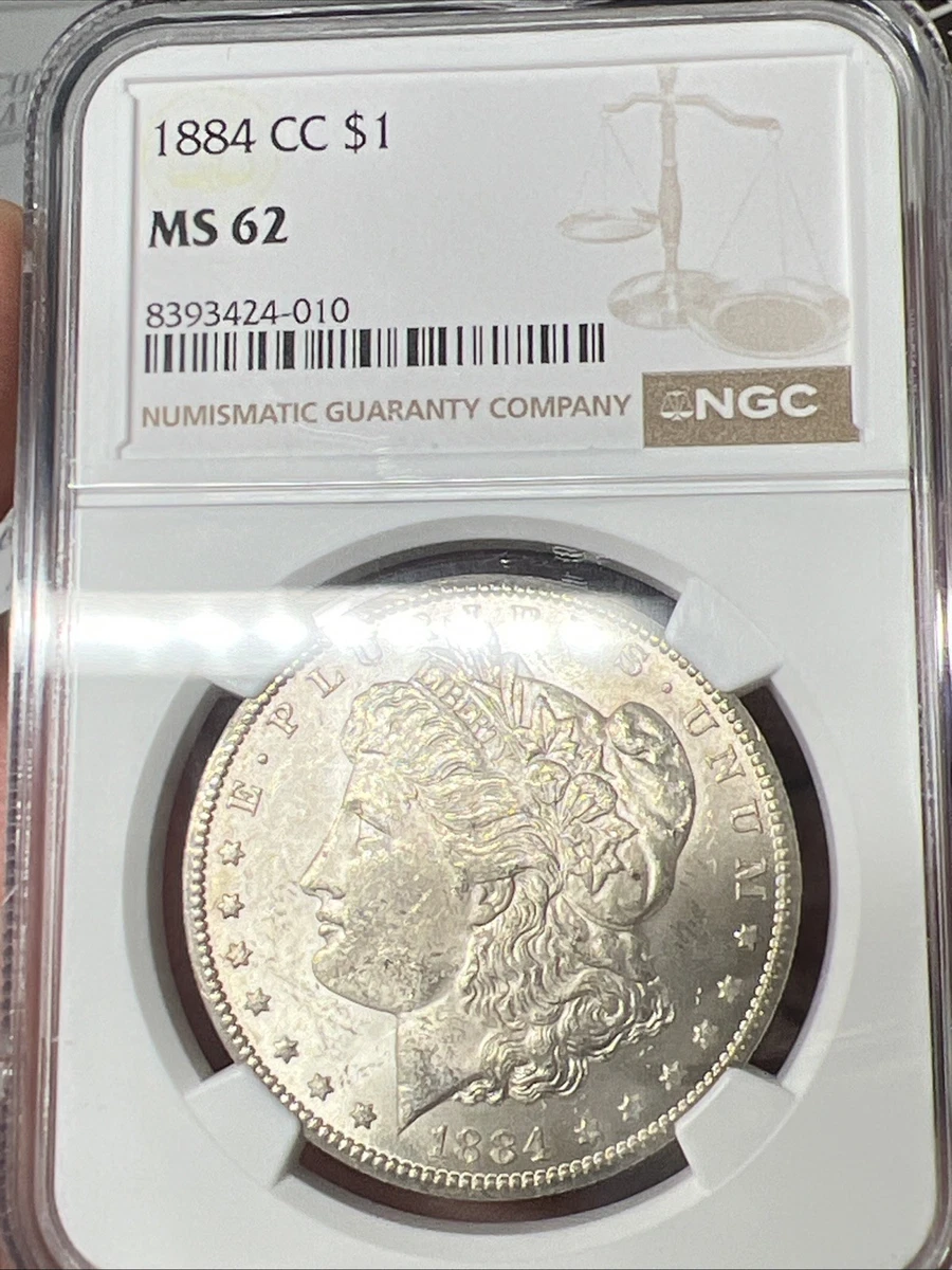 MS 62 Graded 1884 Year Morgan US Dollars (1878-1921) for sale | eBay