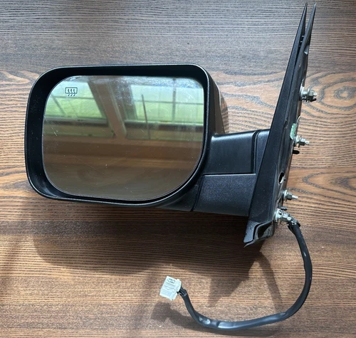 2004-2012 Nissan Armada Left Driver Side Turn Signal Mirror Chrome/Black OEM
