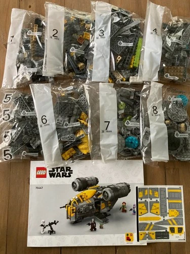 LEGO 75447 Star Wars: The Razor Crest - NO MINIFIGURES - Build Only!  New!