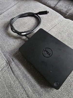 Dell USB-C Dockingstation WD15 K17A HDMI VGA Mini-DP ohne Netzteil