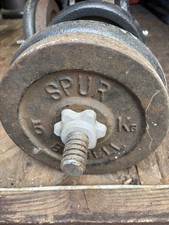 Spur 4 x 5kg Weights + 4 x 5kg Dumbbells