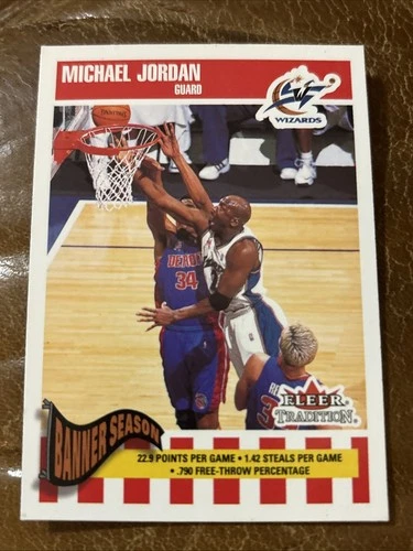 Fleer Tradition Michael Jordan Washington Wizards 2002-03 1st Season #270