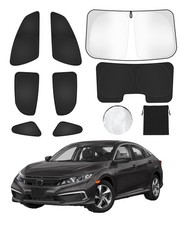 8PCS Window Shades for Honda Civic 2016-2021 (NOT for Hatchback) Accessories ...