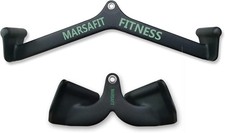 Home Gym Fitness Rowing T-bar V-bar Pulley Cable Machine Attachment, Style 1