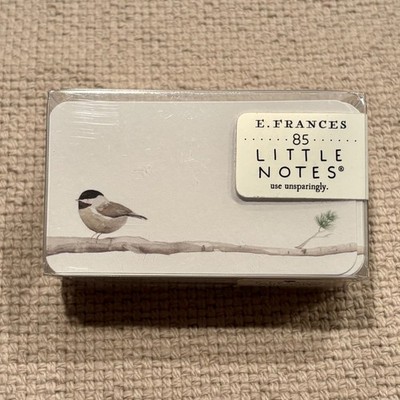 E. Frances - Chickadee Little Notes  - Bird Nature
