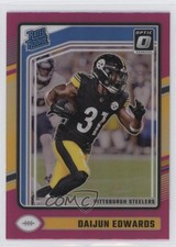 2024 Panini Donruss Optic Rated Rookie Pink Prizm Daijun Edwards #223 1g4r