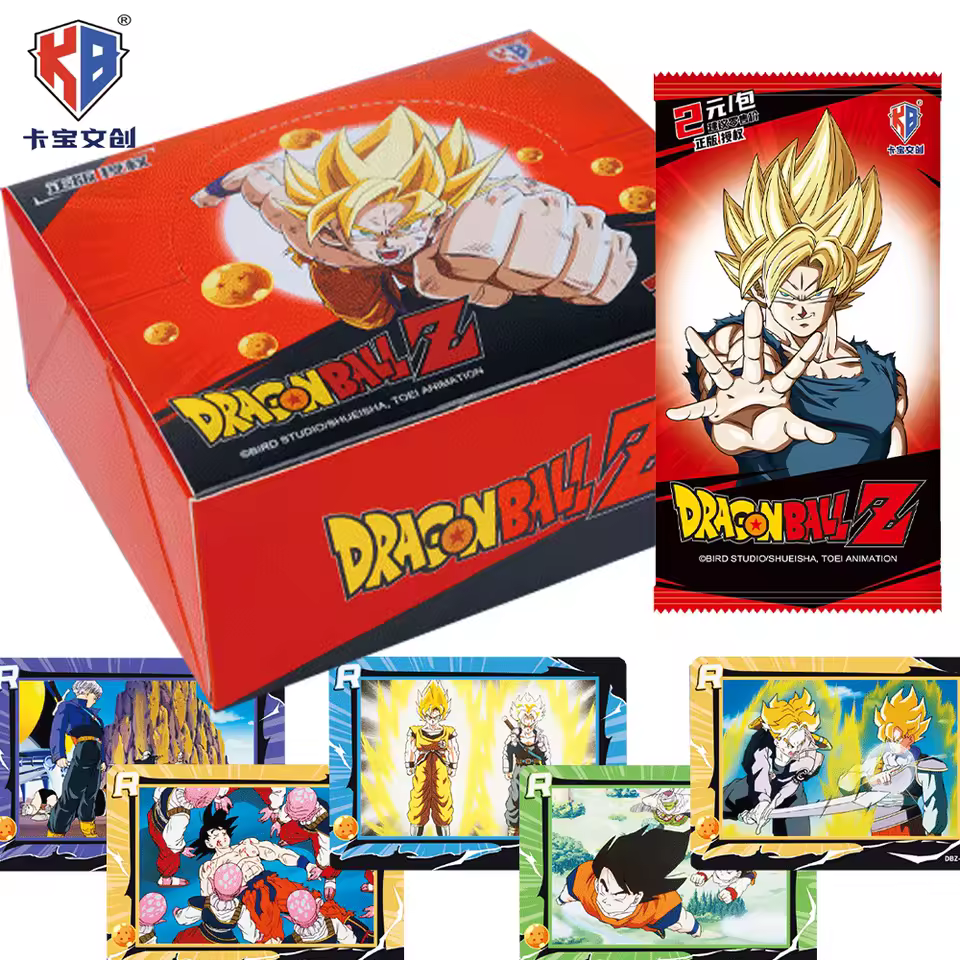 Dragon Ball Z Kabao Official Booster Box 30 Pack Trading Cards Anime TCG  NEW KB
