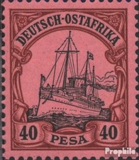 Deutsch-Ostafrika 18 postfrisch 1901 Schiff Kaiseryacht Hohenzollern
