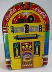 Vtg Coca Cola Tin Jukebox ALWAYS ROCKIN Coke Trinket Box '90s Records Jukebox 6"