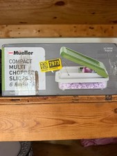 Two - mueller vegetable chopper (open box)  s...