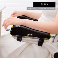 1 Pair Foam Chair Armrest Pads Elbow Support Cushion for Office Chair Arms