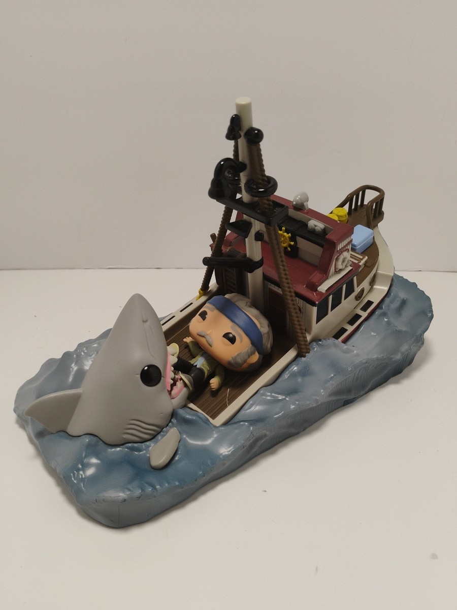 Funko Pop! ジョーズ- Shark Eating Boat #1145 Funko Pop Movie Moments Jaws Figure Shark Eating Boat 1145