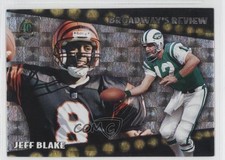 1996 Topps Broadway's Review Jeff Blake #BR3 0b2