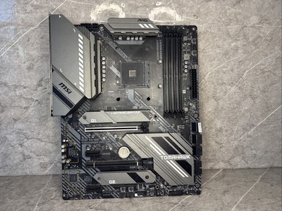 MSI MAG X570S Tomahawk AM4 Motherboard, AMD Socket Ryzen Dual M.2 PCIE SATA