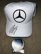 Andrea Kimi Antonelli Signed Mercedes Racing Hat F1 2025 Rookie Podium Beckett