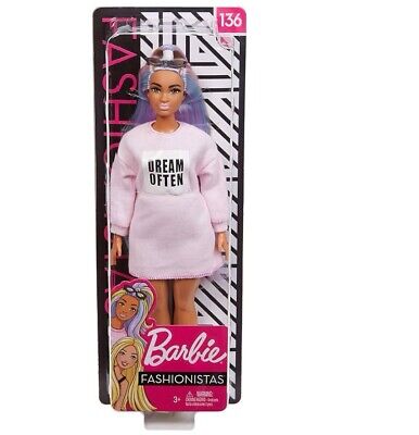 Barbie Fashionistas 136 Extra Seasonal dress New Doll. | eBay