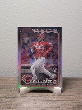 2024 Topps Chrome Update USC150 Elly De La Cruz RC REFRACTOR Debut