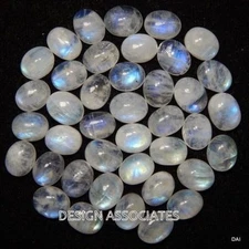 NATURAL WHITE MOONSTONE 11x9 MM OVAL CUT CALIBRATED COMMERCIAL 2 PC SET