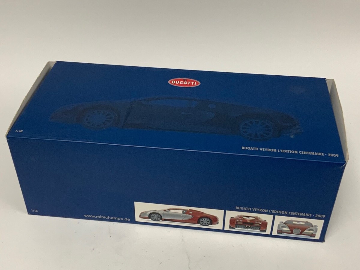 1/18 Minichamps Bugatti Veyron L'Edition Centenaire 2009 Chrome