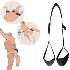 Woman Adjustable Cuffs Bondage Thigh Sling Leg Clothing Strap Restraint BDSM