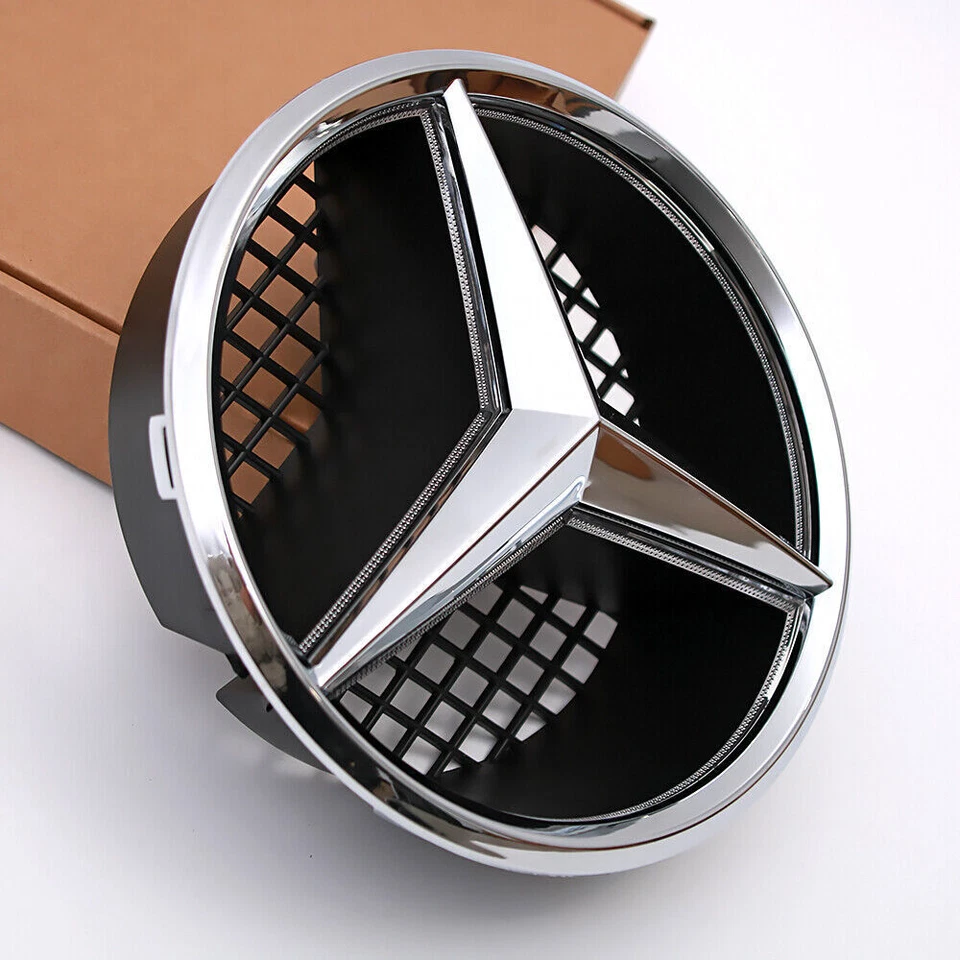 2008 2009 2010 2013 W204 W245 Front Grille LED Star Emblem Fit for Mercedes Benz - Imagem 2 de 4