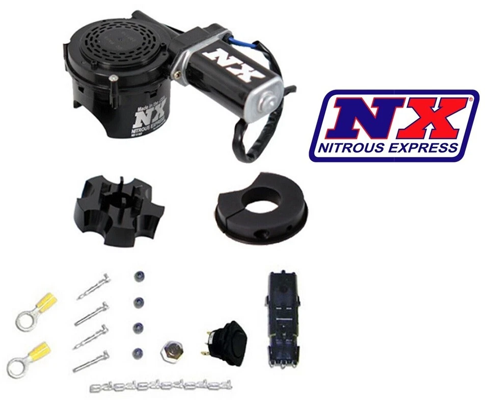 Nitrous Express 11107 NX Bottle Valve Remote Opener Kit Electric 5-15 lb Bottle - Image 2 of 2
