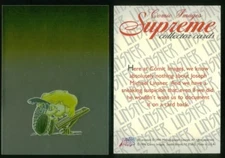 UNSIGNED AUTOGRAPH CARD: COMIC IMAGES SUPREME (1996) for JOSEPH MICHAEL LINSNER