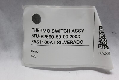 THERMO SWITCH ASSY 5FU-82560-50-00 2003 XVS1100AT SILVERADO | eBay