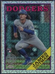 2023 Topps James Outman Rookie RC Silver Pack 1988 Mojo #T88C-21