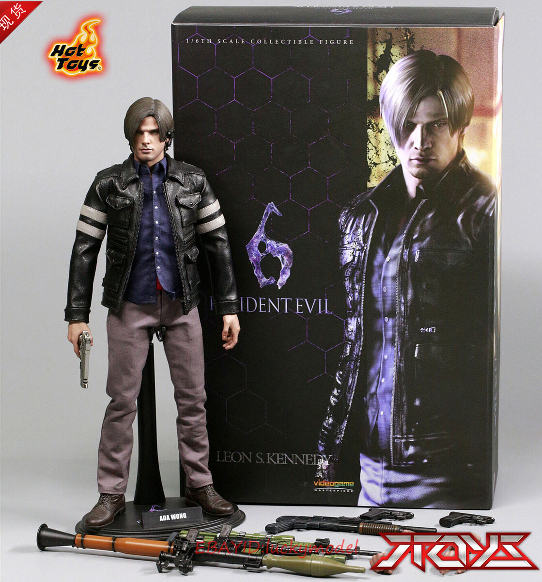 HOT TOYS HT 1/6 VGM22 Resident Evil Leon·Scott·Kennedy 2.0 HOT TOYS HT 1/6 VGM22 Resident Evil Leon·Scott·Kennedy 2.0