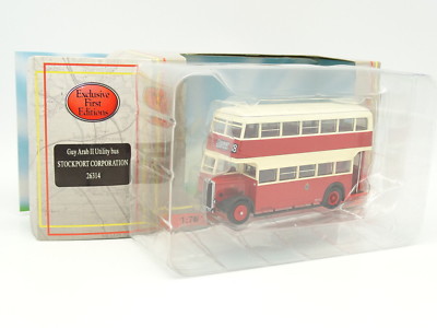 ABC Model 1/76 - Bus Autobus Guy Arab V Double Deck CMB LX China Motor Bus