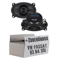 VW Passat 35I Heck - Crunch Oval 10X15Cm Lautsprecher Boxen Hinten Auto - SET