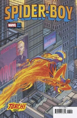 SPIDER-BOY #16 DAVID BALDEON TORCH! VARIANT (2025)