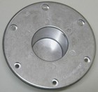<!--F#f_0-->FLUSH MOUNT RECESSED TABLE LEG BASE CHROME RV 10832 CARAVAN MOTORHOME BOAT PARTS<!--F/-->