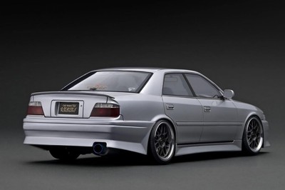 ignition model 1/18 VERTEX JZX100 Chaser Silver finished product