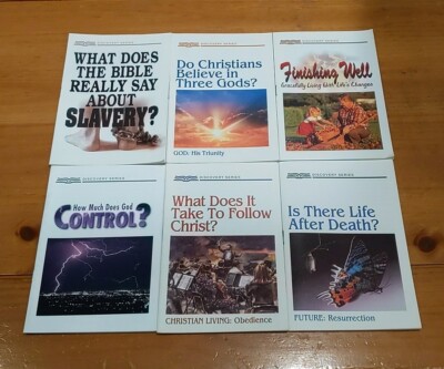 Lot 6 Herb Vander Lugt Pamphlets: Life After Death, Three Gods ...