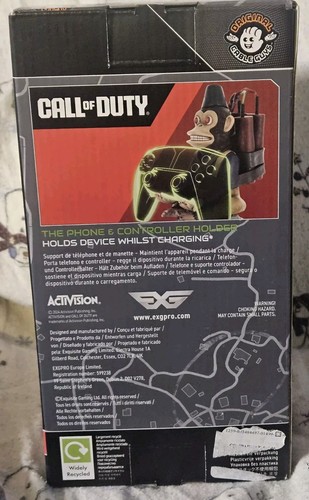 Call of Duty Zombie Cable Guys Monkey Bomb Accesorios para juegos y soporte para teléfono Nuevo en caja - Imagen 3 de 6