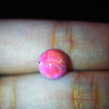 10 mm Natural Hackmanite Round Cut Stone UV Reactive Color Changing Gemstone
