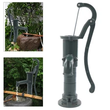 Hand Well pump Manual Deep Water Pump Cast Iron Handheld Press Garden
