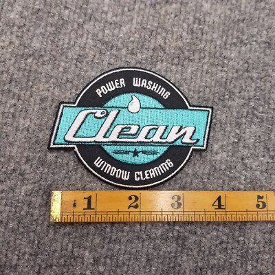 #ad #ad Clean Power Washing Window Cleaning Patch Work Uniform $7.20