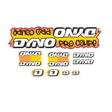 1988 DYNO - PRO COMPE - Orange yellow on clea...