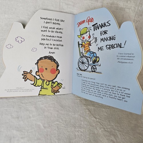 Dear God Prayers and Letters Kids Book by Annie Fitzgerald Bedtime Religious - Picture 3 of 3