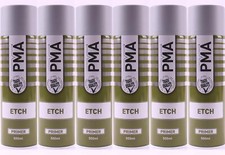 6x PMA PROFESSIONAL ACID ETCH PRIMER AEROSOL 500ML FOR ALUMINIUM 6 PACK