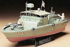 Tamiya US Navy PBR31 MkII Pibber Boat - Plastic Model Military Ship Kit - 1/35