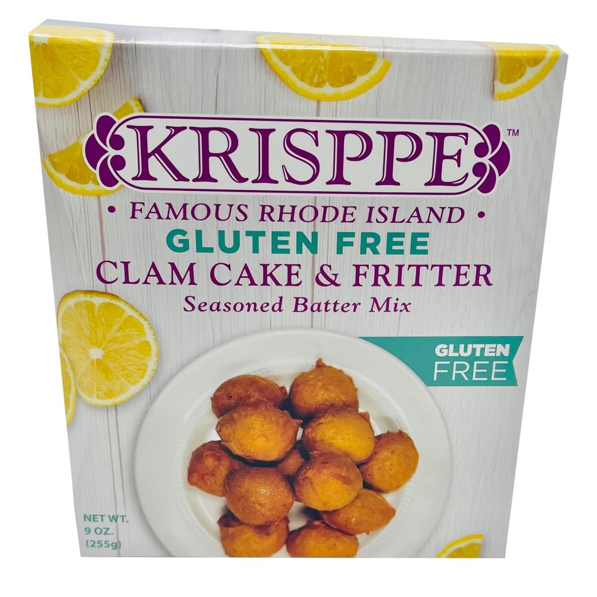 Krisppe Rhode Island Gluten Free Clam Cake Fritter Seasoned