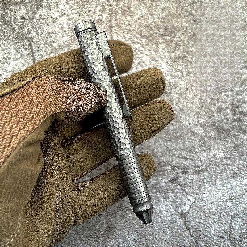 Titanium Bolt Action Pen Signature Writing Pocket Ballpoint EDC Office ...