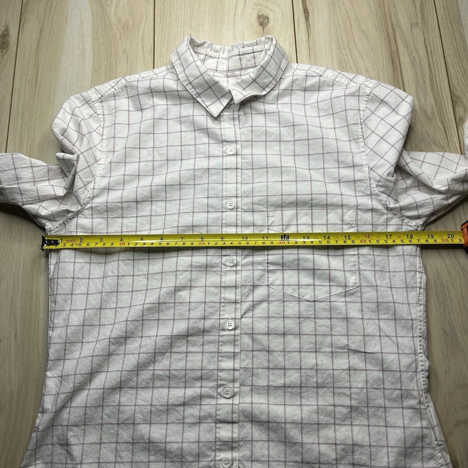 Boy. Band of Outsiders Easy Shirt Button Up Long Sleeve White Wormens 3 Large - Image 2 of 4