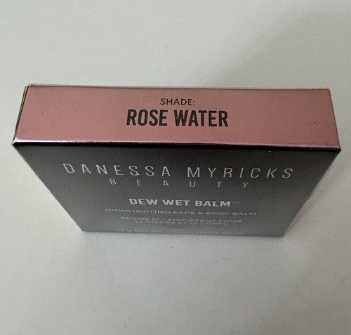 Sealed New Danessa Myricks Beauty Dew Wet Balm Highlighter In Rose Water 9g - 第 2/4 張圖片